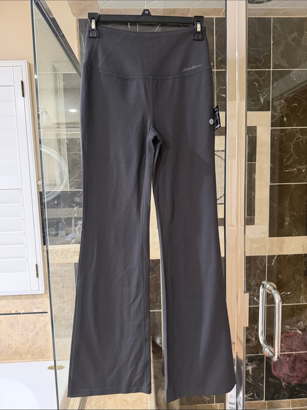 Eddie Bauer Black Flared Leggings
